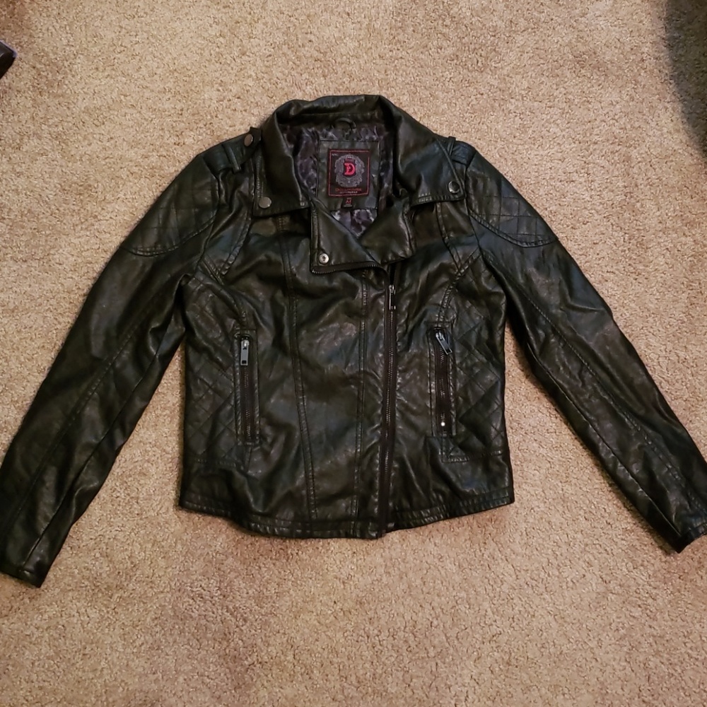LIKE NEW Faux Leather Jacket